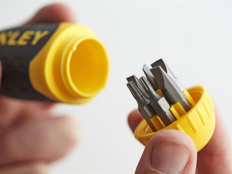 STANLEY® Multibit Ratchet Screwdriver &10 Bits