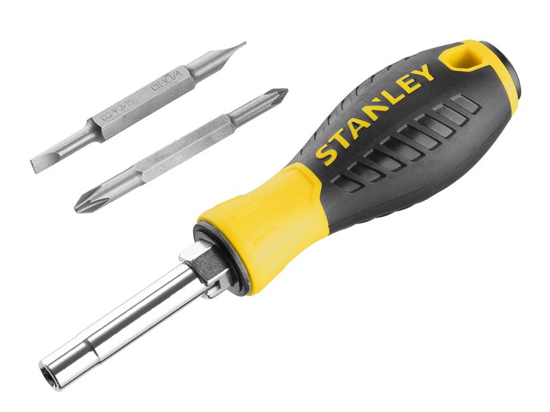 STANLEY® 6-Way Screwdriver Carded