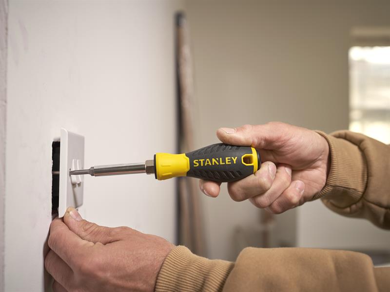 STANLEY® 6-Way Screwdriver Carded