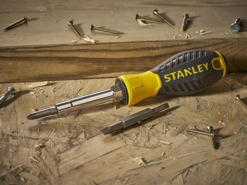 STANLEY® 6-Way Screwdriver Carded