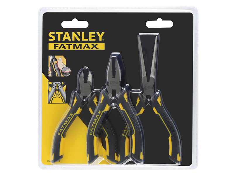 STANLEY® FatMax® Mini Pliers Set, 3 Piece