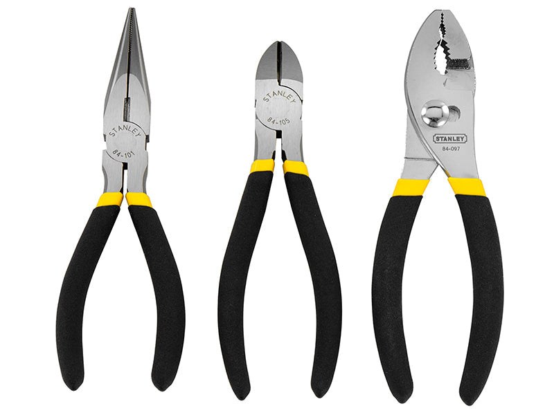 STANLEY® Pliers Set, 3 Piece