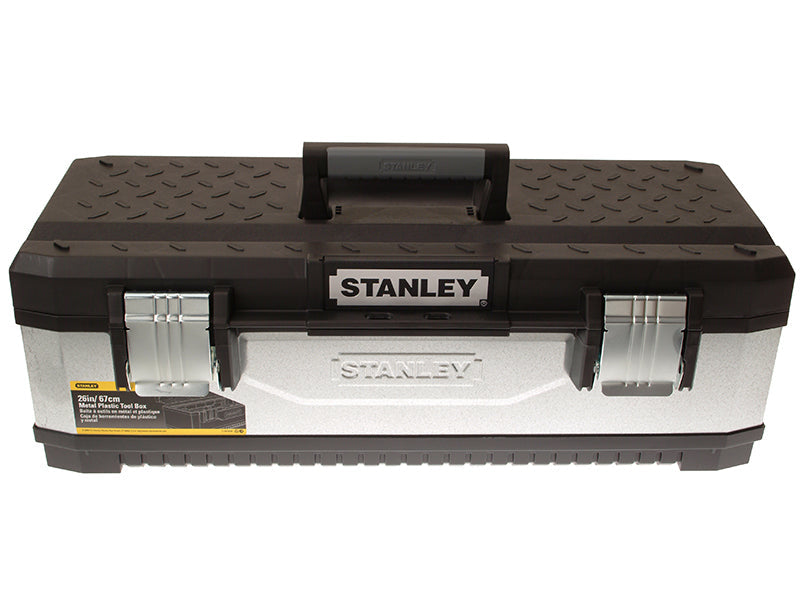 STANLEY® Galvanised Metal Toolbox