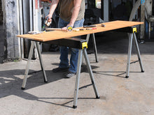 Load image into Gallery viewer, STANLEY® Folding Metal Leg Sawhorses (Twin Pack)
