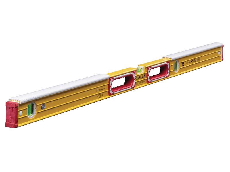 Stabila 196-2-K Masons Spirit Level 3 Vial 16406 122cm