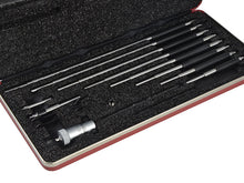 Load image into Gallery viewer, Starrett 124MBZ Inside Micrometer 50-300mm (10 Rod Set)