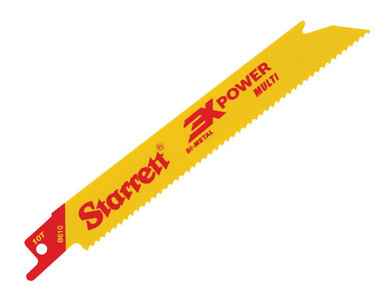 Starrett Bi-Metal Reciprocating Blade, Multipurpose