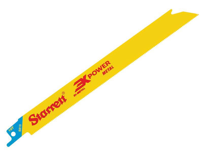 Starrett Bi-Metal Reciprocating Blade, Metal