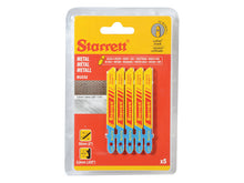 Load image into Gallery viewer, Starrett BU232-5 Metal Cutting Jigsaw Blades Pack of 5