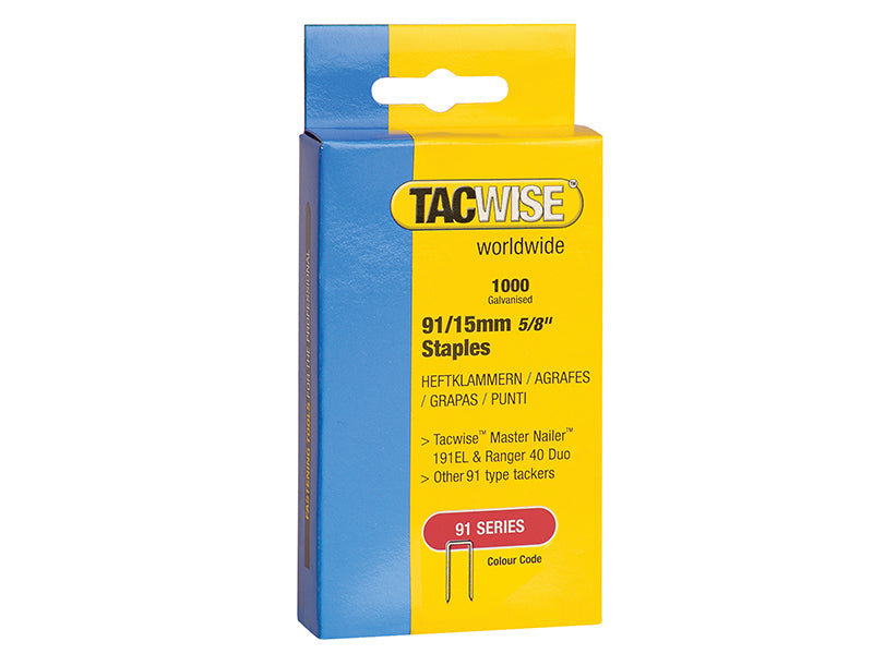 Tacwise 91 Series Staples