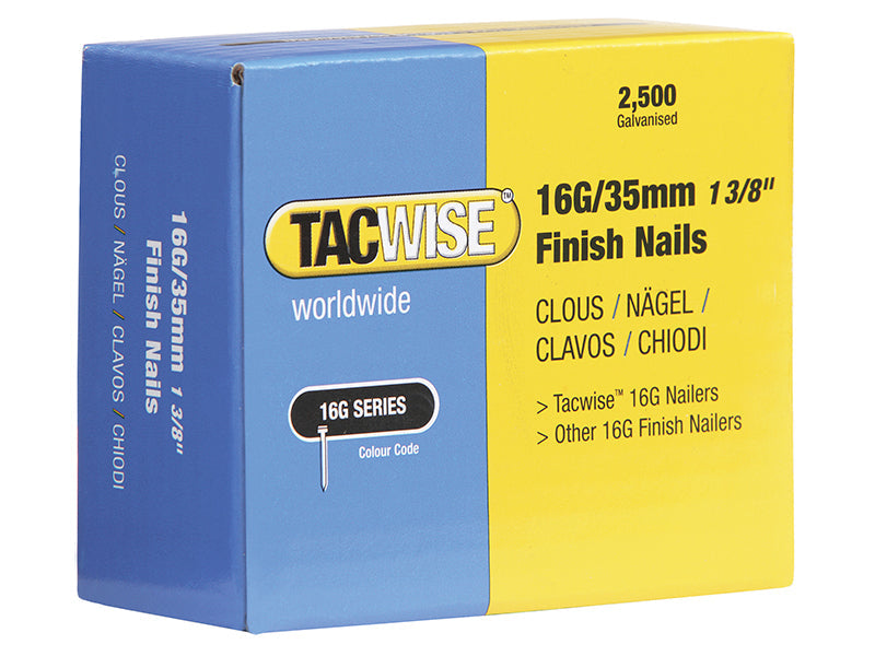 Tacwise 16 Gauge Series Finish Nails