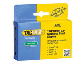 Tacwise 140 Series Stainless Steel Staples
