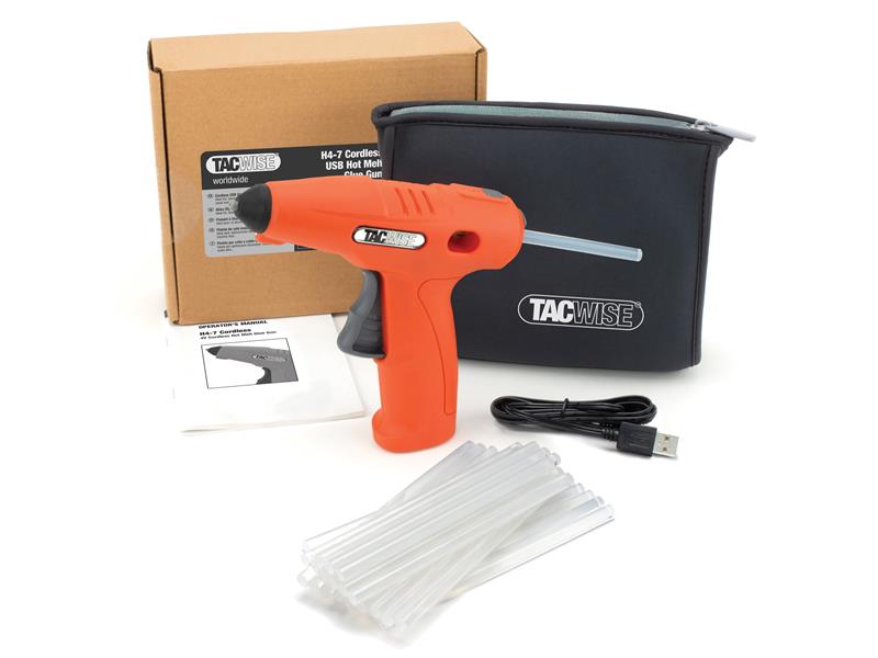 Tacwise H4-7 Hot Melt Cordless Glue Gun 4V