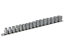 Load image into Gallery viewer, Teng M3816 Socket Clip Rail Set of 16 Metric 3/8in Drive