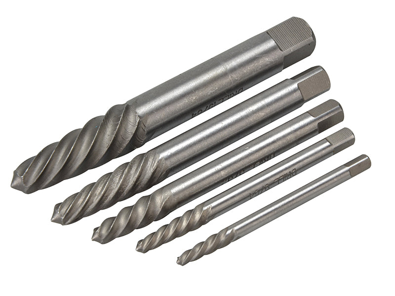 Teng SE05 Screw Extractor Set, 5 Piece