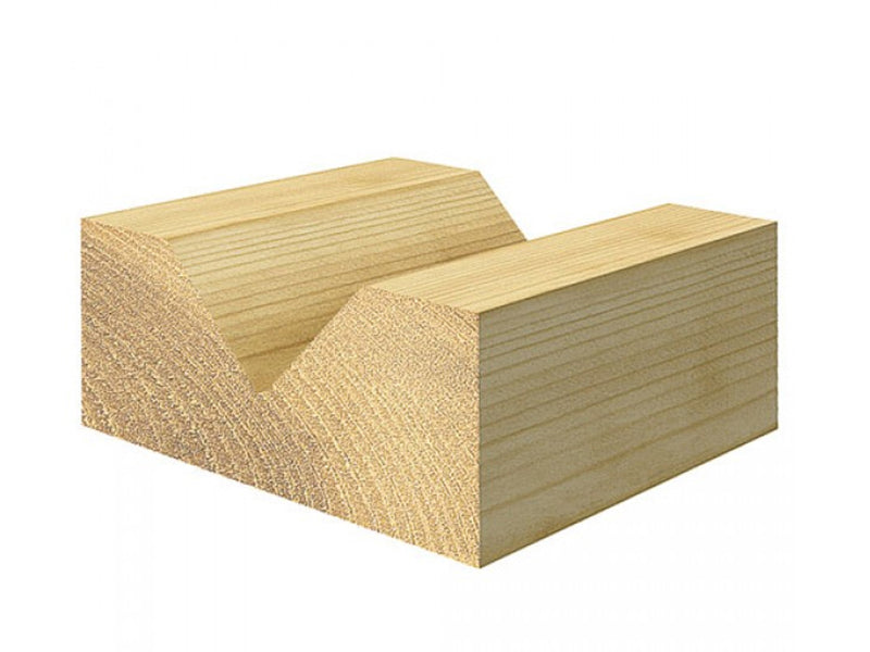 Trend 10/11 x 1/2 TCT V-Groove Chamfer 45° 19.0 x 38mm