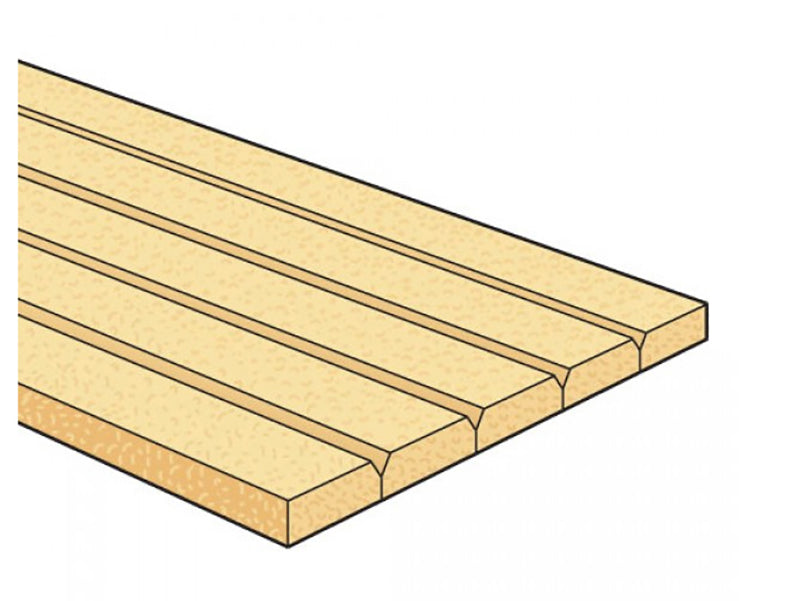 Trend 10/11 x 1/2 TCT V-Groove Chamfer 45° 19.0 x 38mm