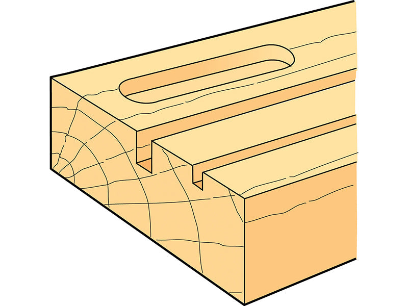 Trend Single Flute Cutter TCT, 1/4in