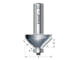 Trend 45° Bearing Guided Chamfer Cutter