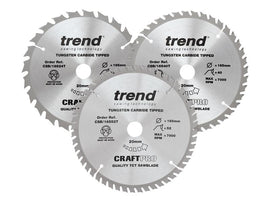 Trend CraftPro Cordless Saw Blade Triple Pack