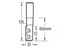 Load image into Gallery viewer, Trend RT/11M x 1/2 TC Straight Blade Rota-Tip 12.7mm x 89mm