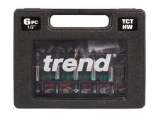 Load image into Gallery viewer, Trend 1/2in Router Cutter Set, 6 Piece