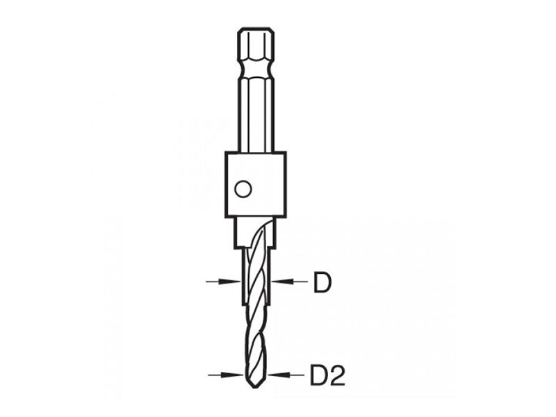 Trend SNAP/CB/3TC TCT Tipped Counterbore 4.75 x 12.7mm