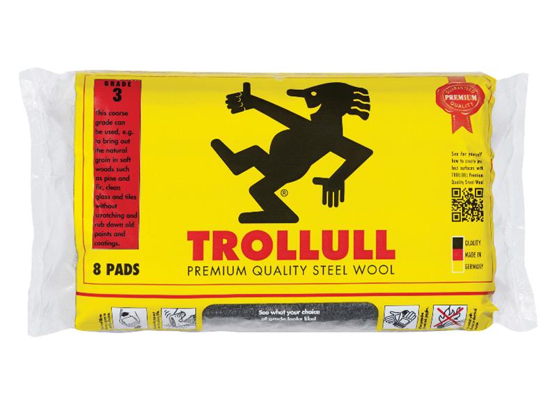 Trollull Extra Large Steel Wool Pads