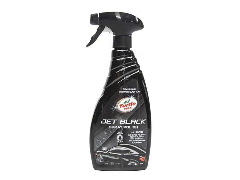 Turtle Wax Jet Black Spray Polish 500ml