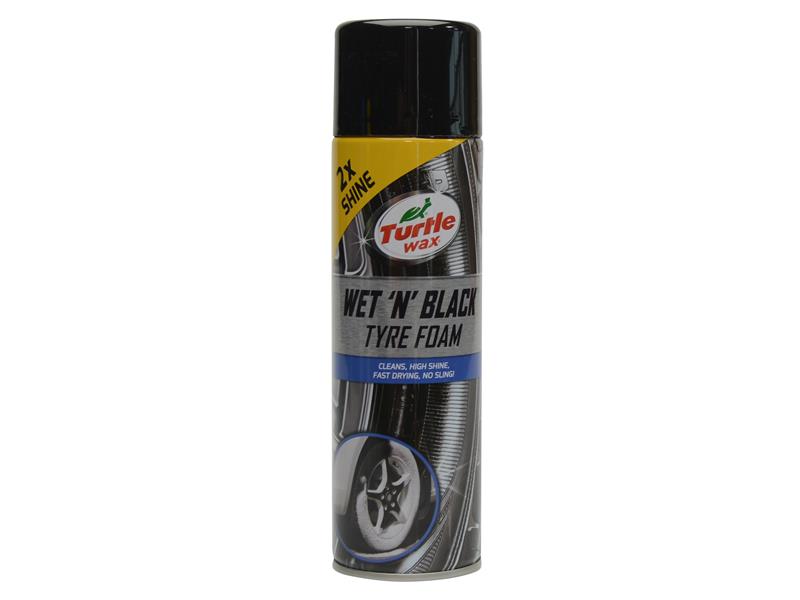 Turtle Wax Wet 'n' Black Tyre Foam 500ml