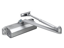 Load image into Gallery viewer, UNION CE3F Fixed Size 3 Rack &amp; Pinion Door Closer Silver