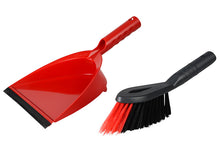 Load image into Gallery viewer, Vileda 2-in-1 Dustpan and Brush Set