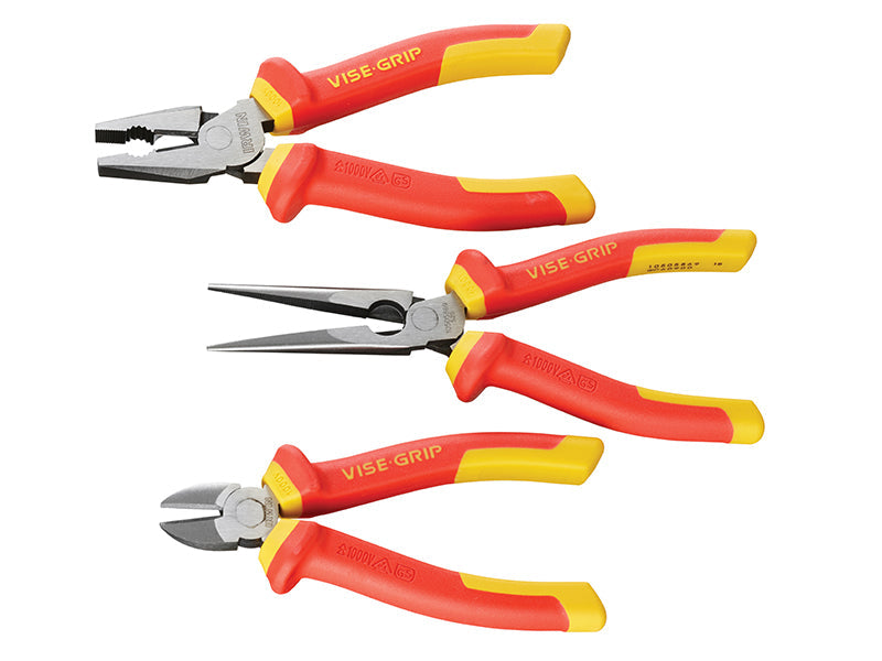 IRWIN Vise-Grip VDE Pliers Set, 3 Piece