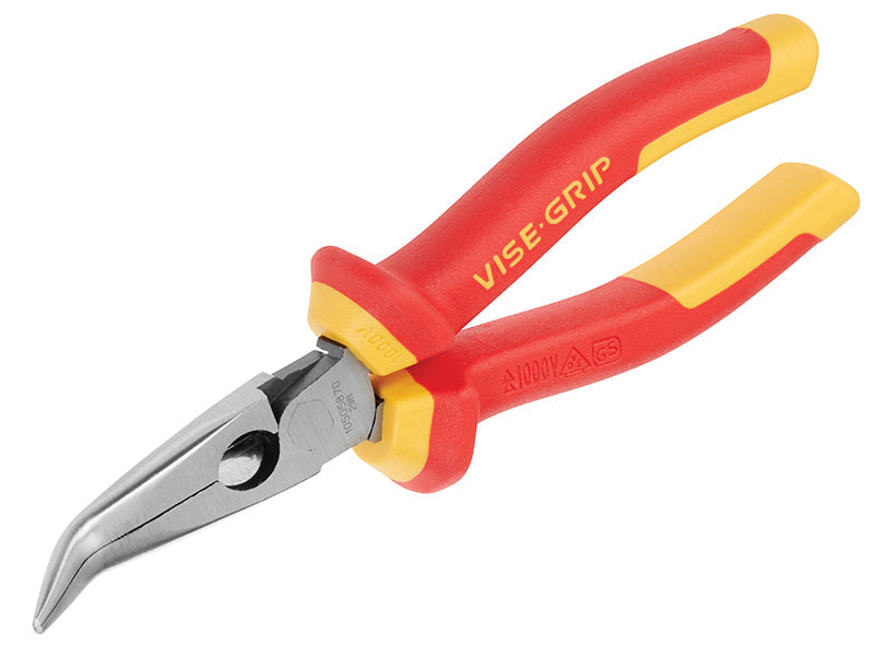 IRWIN Vise-Grip High Leverage VDE Bent Nose Pliers 200mm (8in)