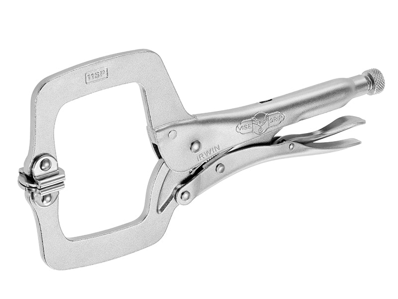 IRWIN Vise-Grip Locking C-Clamp Swivel Pad