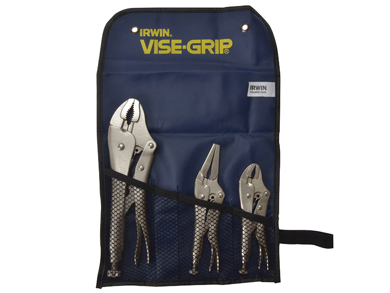 IRWIN Vise-Grip TVG73 Locking Pliers Set, 3 Piece