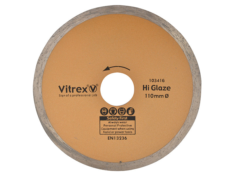 Vitrex Hi Glaze Diamond Blade