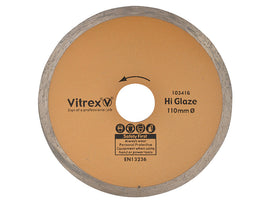 Vitrex Hi Glaze Diamond Blade