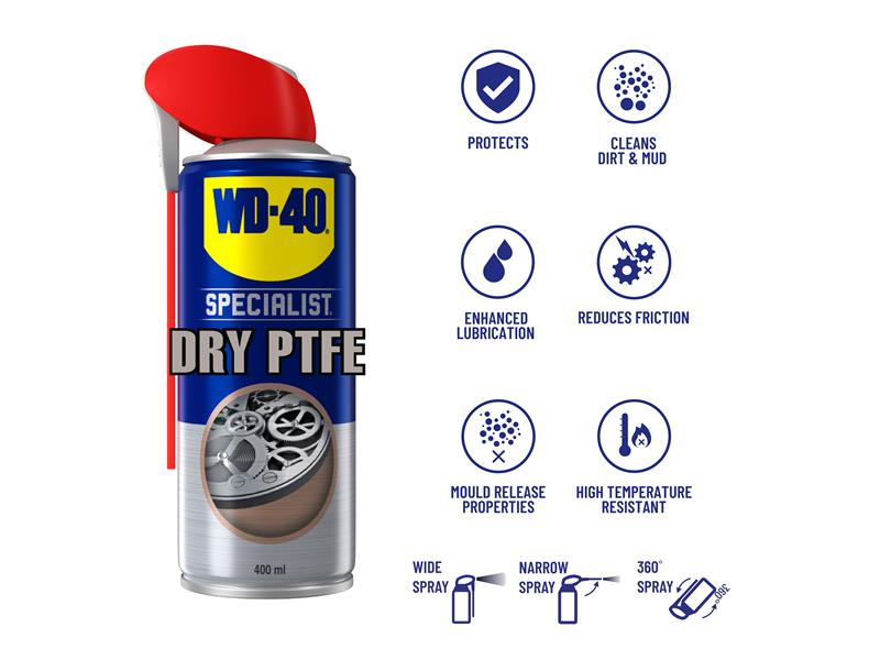 WD-40® WD-40 Specialist® Dry Lubricant with PTFE 400ml