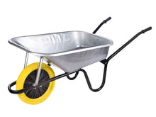 Load image into Gallery viewer, Walsall 90L Green Builder&#39;s Wheelbarrow