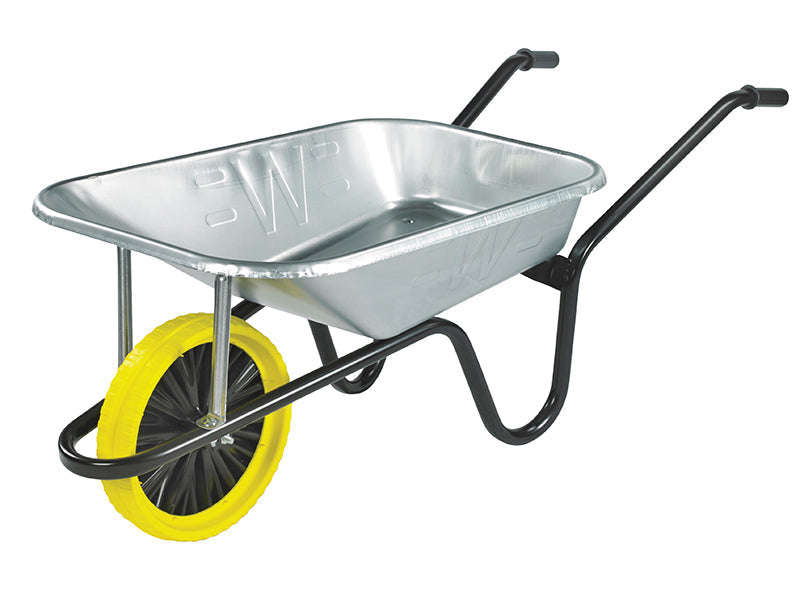 Walsall 85 litre Galvanised Builder's Wheelbarrow