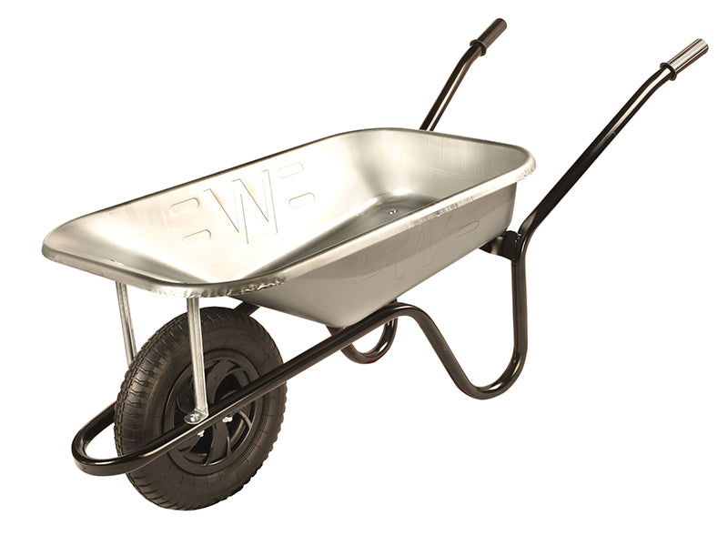 Walsall 85 litre Galvanised Builder's Wheelbarrow