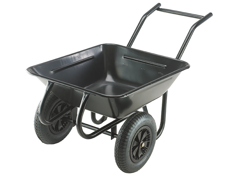 Walsall 175L Contractor Twin Wheelbarrow