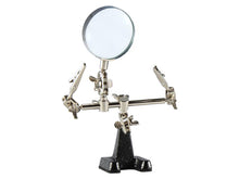 Load image into Gallery viewer, Weller Helping Hands Holder - 2 Arms &amp; Magnifier