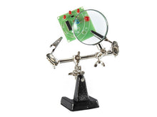 Load image into Gallery viewer, Weller Helping Hands Holder - 2 Arms &amp; Magnifier