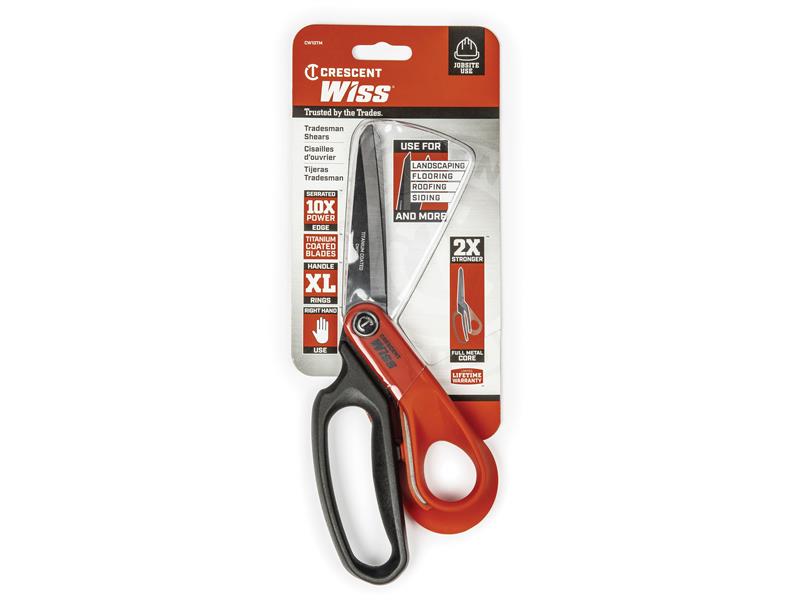 Crescent Wiss® Heavy-Duty Tradesman Shears 254mm (10in)