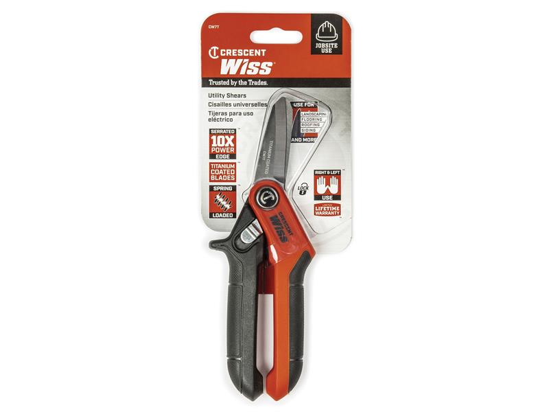 Crescent Wiss® Tradesman Utility Shears 191mm (7.1/2in)