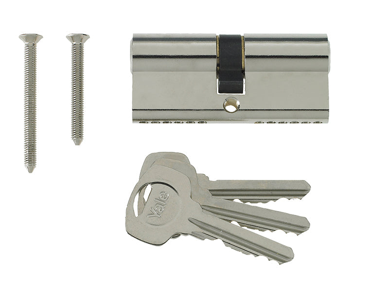 Yale Locks Kitemarked Euro Double Profile Replacement Cylinders