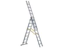 Load image into Gallery viewer, Zarges D-Rung Combination Ladder, 3-Part