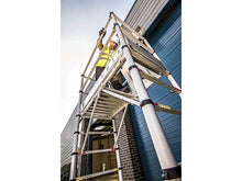 Load image into Gallery viewer, Zarges TT002 Teletower Aluminium Telescopic Scaffold Tower with Toeboards